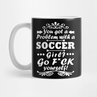 Football Girls Goal Gift Tricot Saying Mug